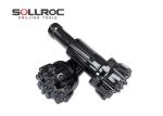 Carburized 5'' - 156mm M50 DTH Bit Black For Well Drillling , High Air Pressure