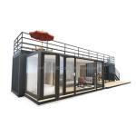 EU CSC Certified Modern Residential Prefabricated Steel Design for Couples in a