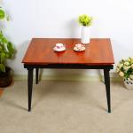 170cm Length Extendable Mahogany Convertible Dining Table 75cm Height