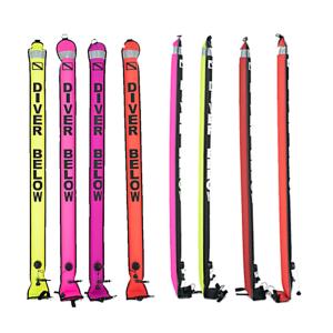 Wholesale 6ft/5ft/4ft Surface Marker Buoy with plastic oral inflator from china suppliers