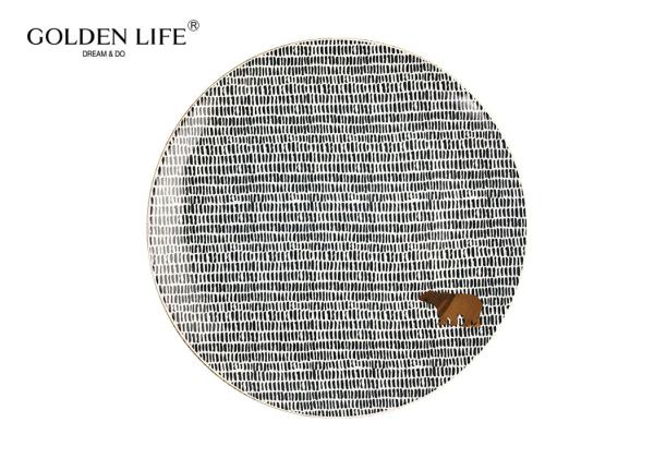 Quality Full Decal Tableware AB Grade 8" Porcelain Dinner Plate for sale