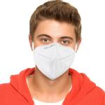 Elastic Rope Medical Respirator Mask , 3 Ply Disposable Non Woven Face Mask