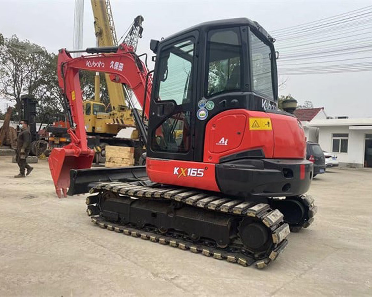 Used Kubota 165 KX165-5 6 Ton Mini Excavator Secondhand Digger