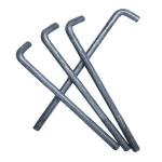 Strong Capacity Silver Embedded Parts L-Shaped Hot-Dip Galvanized Welding Plate