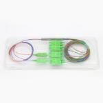Steel Tube PVC G657A SC Connector Fiber Optic Coupler Splitter