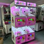 Metal Acrylic Mini Toy Claw Machine Clip Gift Clamp Candy Arcade Grabber