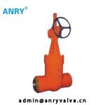 WCB Body 4 Inch Os&Y Gate Valve CS F6a 13%CR Flanged RF JIS 10K 30K