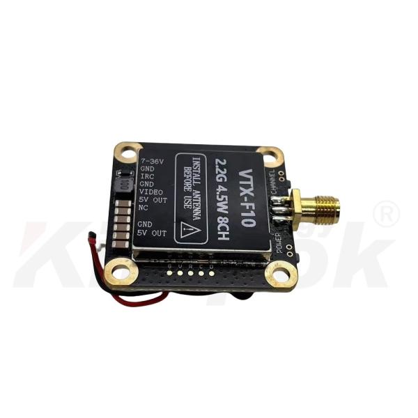 2.2G 4.5W UAV VTX Drone Accessories Long-Distance Aircraft Simulation Transmitter 2.2G VTX