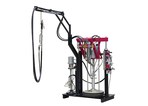 Two component silicone sealant machine for secondary sealing