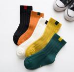 Comfortable Thermal Kids Colorful Socks Custom Seamless Children Cotton Socks