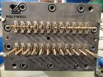 Steel Extrusion Mold Install On Polyamide Extruder Produce Nylon Insulation