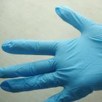 Blue Disposable Medical Nitrile Gloves AQL4.0 Disposable Protective Gloves