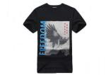 White Casual T - Shirts Customized / Personalised Tee Shirts With Black Photos