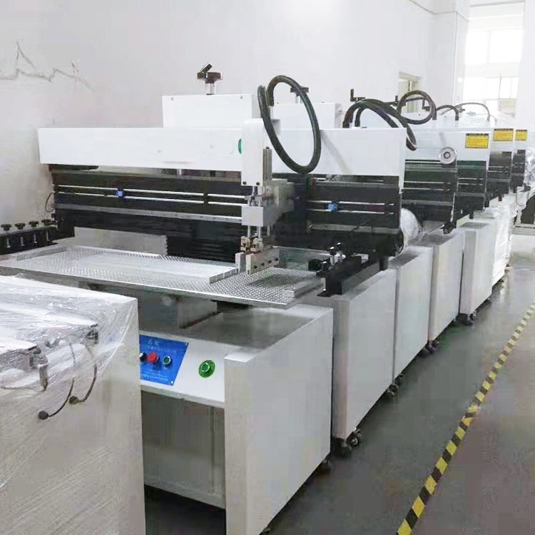 Semi - Automatic Smt Screen Printer Pcb Stencil Printing Machine 1.5m