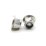 M12 Nylon Insert Lock Nuts DIN 6926 A4-80 316L Stainless Steel Hex Flange Nut