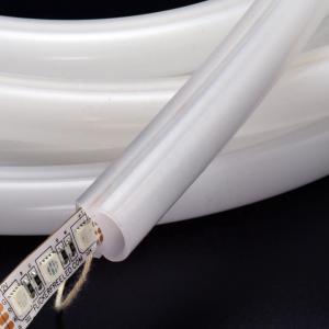 Wholesale White Curved Flexible Waterproof Silicone Diffuser LED Neon Light Guide Tube Strip from china suppliers