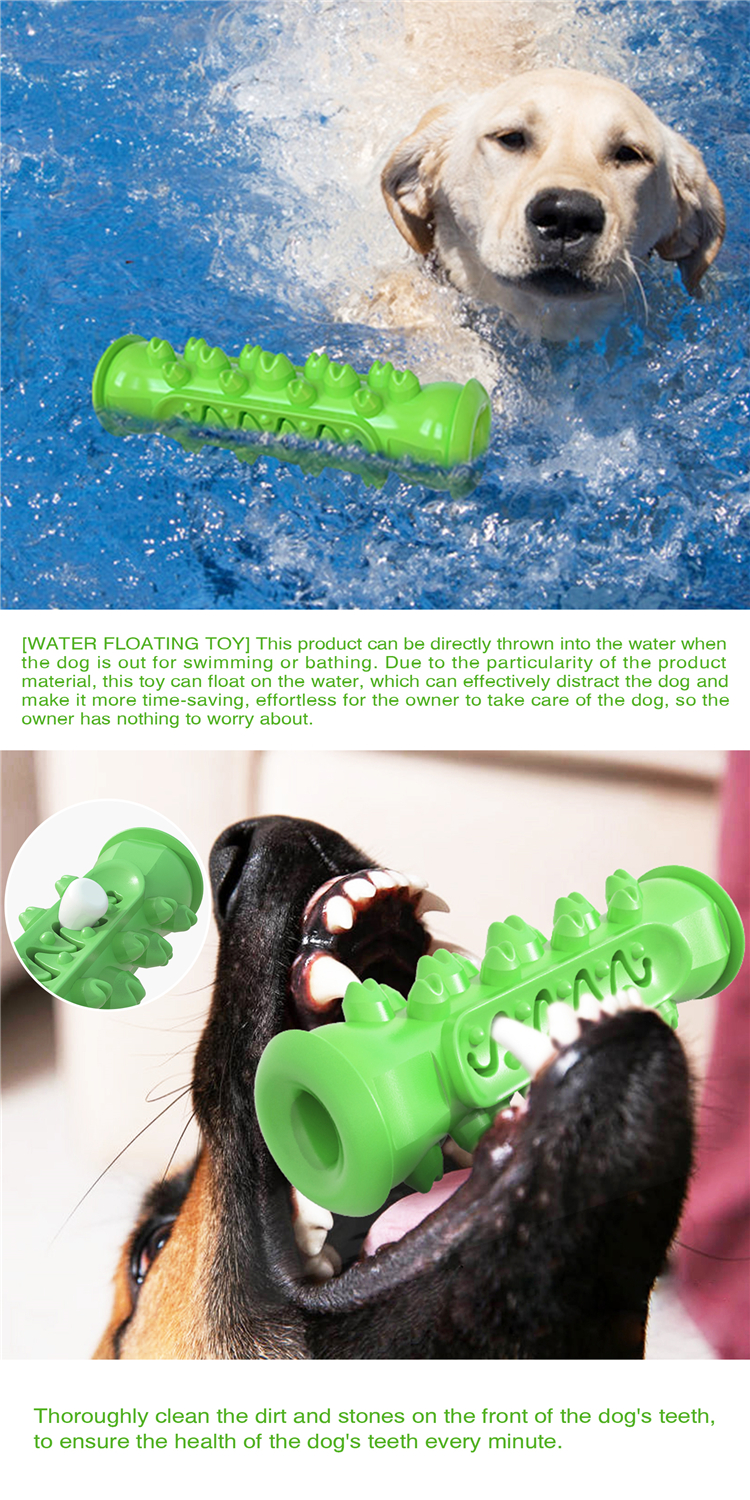 High Quality And Good Price Various Colors Safe Serrated Molar Rod With Dog Bite Rope