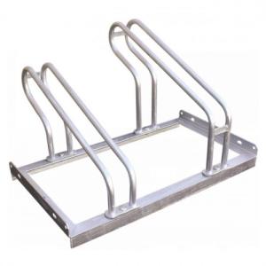 Wholesale 2 Space Lo Hoop Bicycle Rack Metal Fabrication Hot Dip Galvanized from china suppliers