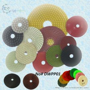 China Wet Polishing Pads for Granite and Marble (Diamond Grits# 50 ~ Buff) on sale