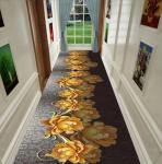 Super Geometric Style Large Commercial Floor Mat For Flower Entrance Corridor