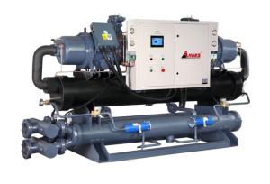 Wholesale 100HP Water Cooled Screw Chiller For Industrial Refrigetation Equipment Direct Manufacturer For Injection Machine from china suppliers