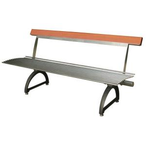 Wholesale Modern Outdoor Stainless Steel Garden Bench With Cast Iron Legs from china suppliers