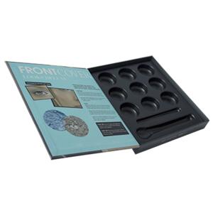 Wholesale Flap Lid Cosmetic Gift Box Packaging For Makeup Brush And Eye Shadow from china suppliers