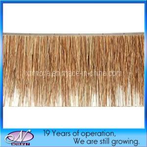 Wholesale Fireproof Synthetic Thatched Roof Tile in Brown for Garden Decoration SGS Certified from china suppliers