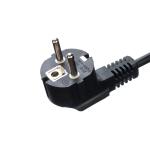 Electrical Plug Black Kema-keur Cable H05vv-f 3 Prong Extension Cord for Travel