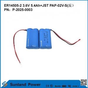 Wholesale 3.6V 5.4AH ER14505-2 Primary Battery High And Stableoperating Voltage Long Strong Life from china suppliers