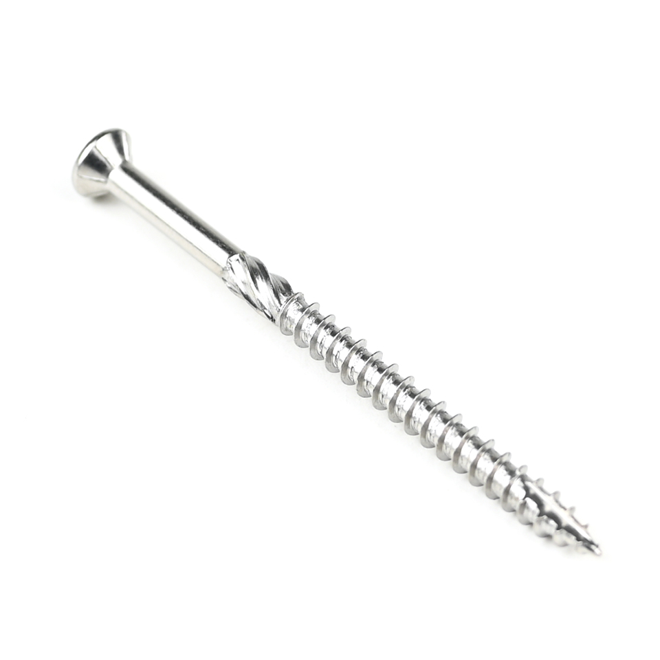 Stainless Steel A4 Decking Screw Trim Head Torx 60mm Chipboard Screws for Installation