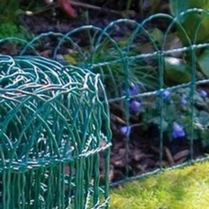 pvc coated garden wire mesh fence/border fences factory
