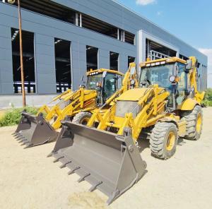 Wholesale Wheeled Excavator Loader Shanmon 388h 4X4 2500kg Compact Backhoe Loader from china suppliers