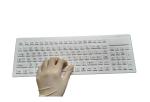 380 X 130 X 14mm Rechargeable Wireless Keyboard , Clean Key Cherry Industrial