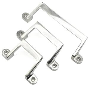 Wholesale Exterior Solid Offset Handle 45 Degree Inclined Handle 304 Stainless Steel Precision Casting from china suppliers