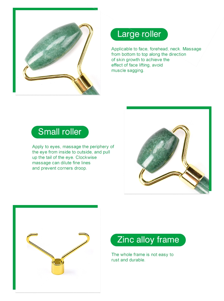 Original Dongling Stone Whitening Face Jade Rollers 14.5cm Length