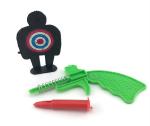 3.4g Shooting Battlefield Tasty Novelty Candy Toys Compressed With Gun Multi