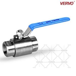 Wholesale Dn25 Hp Ball Valves 1inch 300lb Npt Lever Threaded Ball Valve Stainless Steel Floating Ball Valve 2 Piece Type from china suppliers