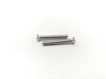 304 Stainless Steel Machine Screws ISO2009 Slotted Flat Head Machine Screw