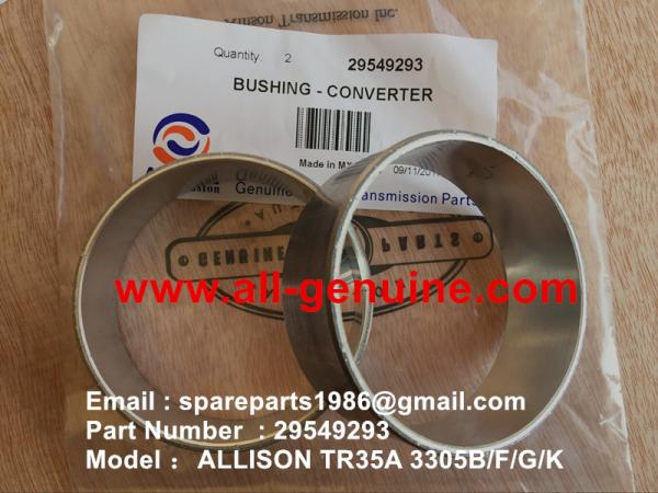 ALLISON TRANSMISSION 29549293 BUSHING TEREX NHL DUMP TRUCK TR35 TR50 TR60 TR100