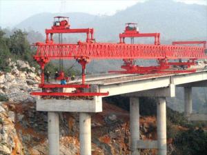 Wholesale 5m/Min Travel Highway Bridge Launching Crane Wire Rope Sling Type from china suppliers