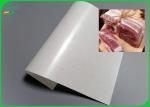 Food Grade Coated One Side PE White MG Paper Roll 30gr 40gr For Fresh Meat