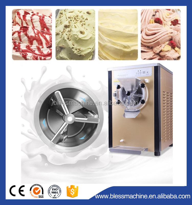 Stainless Steel Commercial Ice Cream Maker Machine