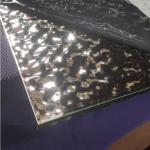 Flat SUS304 Mirror Water Wave Stainless Steel Panel
