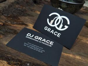 Wholesale Popular Fashion Luxury Silver Foil Business Cards Personalised Printing With Color Edges from china suppliers