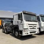Used Sinotruk Howo 6x4 Mechanical Pump Tractor Truck Single Row Seat Tire 295