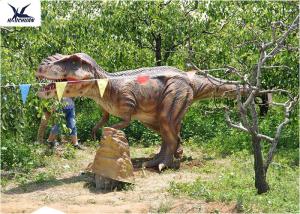 Wholesale Handmade Eyes Blink Dinosaur Lawn Ornament , Life Size Model Dinosaurs from china suppliers