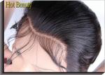 Natural Black Top Closure Straight Hair Ear to Ear Lace Frontal Human Hair