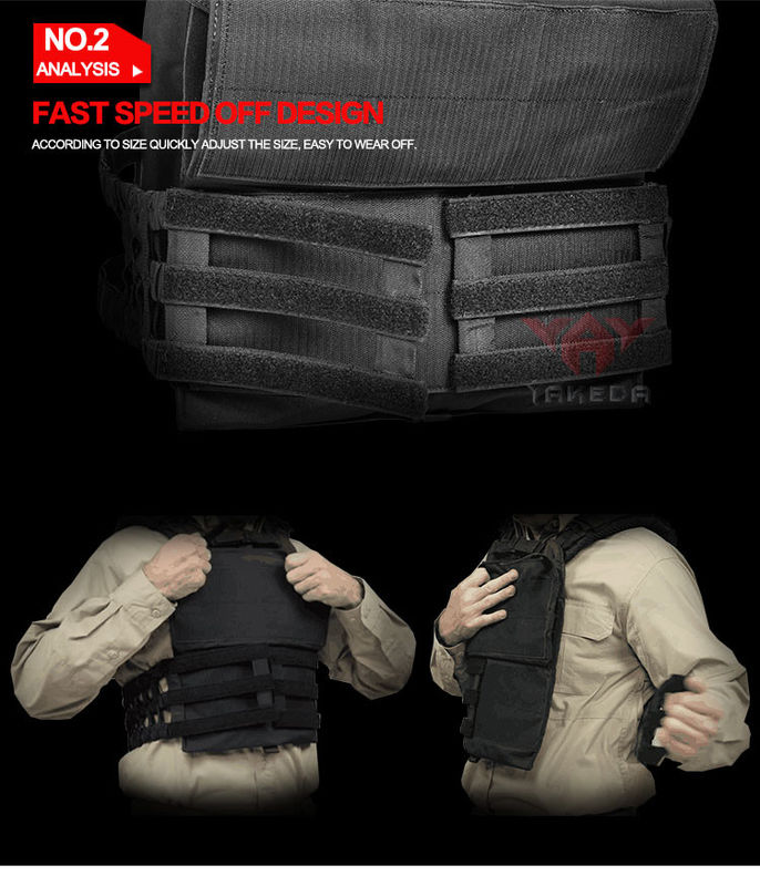Multi-functional Tactical Plate Carrier / outdoor Rapid Assault Vest
