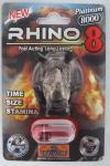 10ml Rhino small medicine bottle , Capsule plastic pill containers/3D rhino card